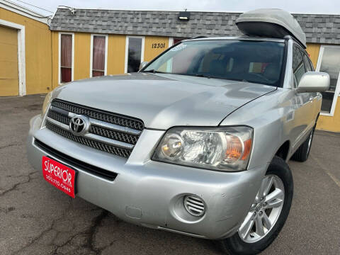 2006 Toyota Highlander Hybrid for sale at Superior Auto Sales, LLC in Wheat Ridge CO