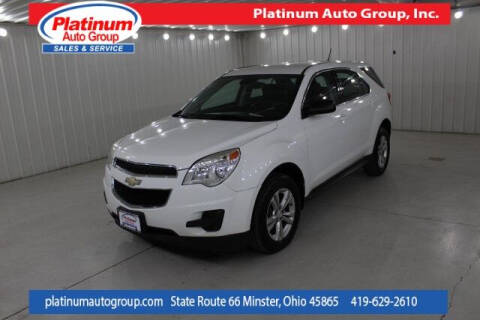 2014 Chevrolet Equinox for sale at Platinum Auto Group Inc. in Minster OH