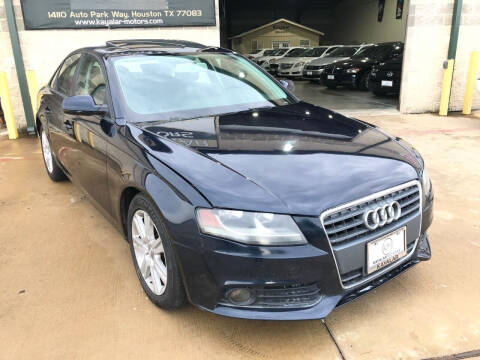 2010 Audi A4 for sale at KAYALAR MOTORS SUPPORT CENTER in Houston TX