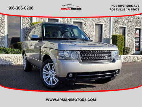 2011 Land Rover Range Rover for sale at Armani Motors in Roseville CA