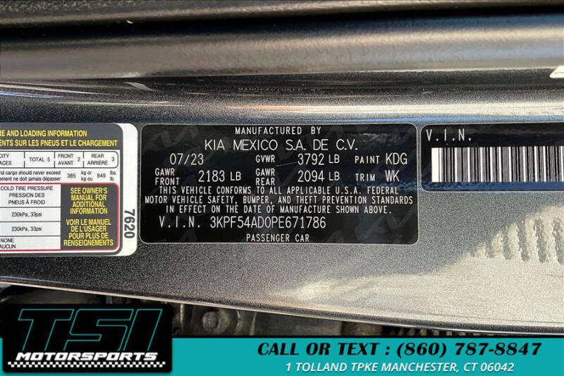 2023 Kia Forte GT-Line