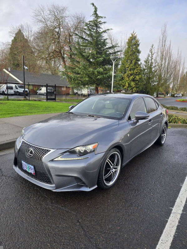 2014 Lexus IS 250 for sale at RICKIES AUTO, LLC. in Portland OR