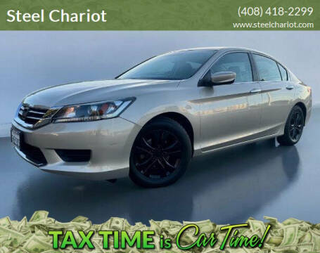 2014 Honda Accord for sale at Steel Chariot in San Jose CA