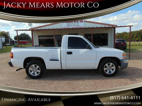 2004 GMC Sierra 1500 for sale at Jacky Mears Motor Co in Cleburne TX