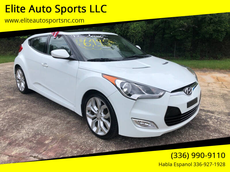 2012 Hyundai Veloster for sale at Elite Auto Sports LLC in Wilkesboro NC