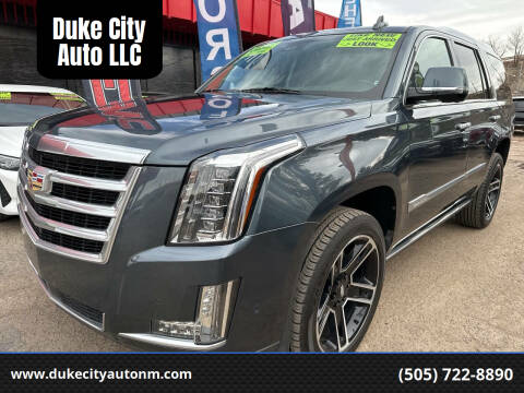 2019 Cadillac Escalade for sale at Duke City Auto LLC in Gallup NM
