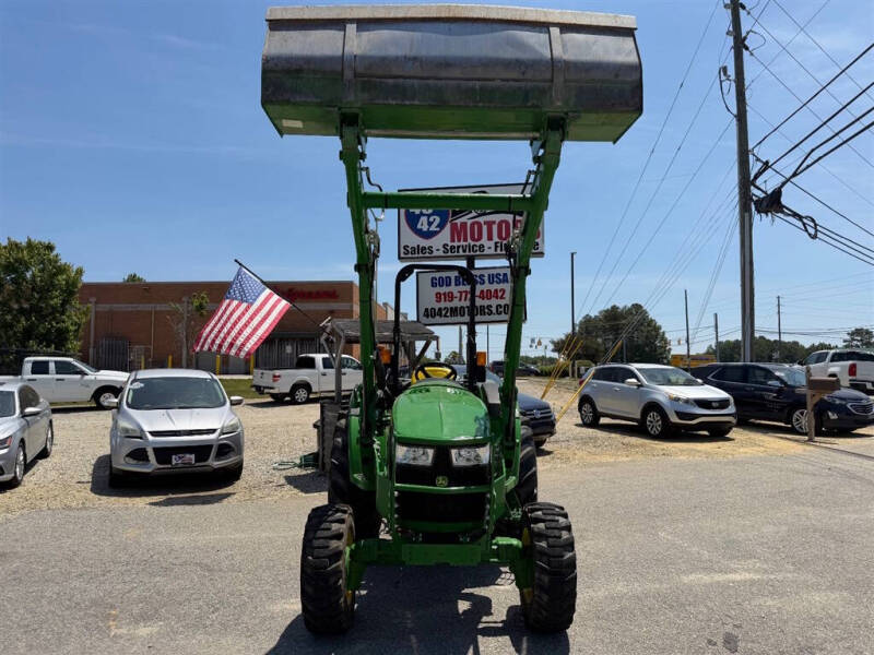 2021 John Deere 4044 M W/ Front Load & Box Bla