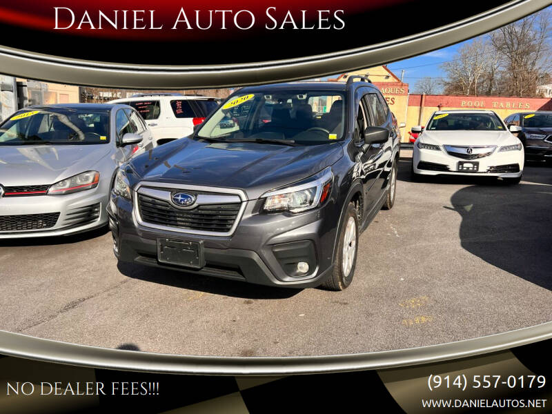 2020 Subaru Forester for sale at Daniel Auto Sales in Yonkers NY
