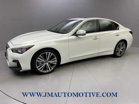 2018 Infiniti Q50 for sale at J & M Automotive in Naugatuck CT