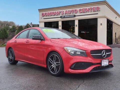 2018 Mercedes-Benz CLA for sale at DORMANS AUTO CENTER OF SEEKONK in Seekonk MA