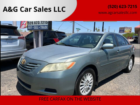 2007 Toyota Camry for sale at A&G Car Sales  LLC in Tucson AZ