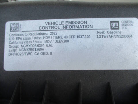 2022 GMC Savana 2500