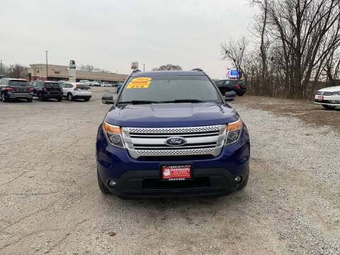 2014 Ford Explorer for sale at Community Auto Brokers in Crown Point IN