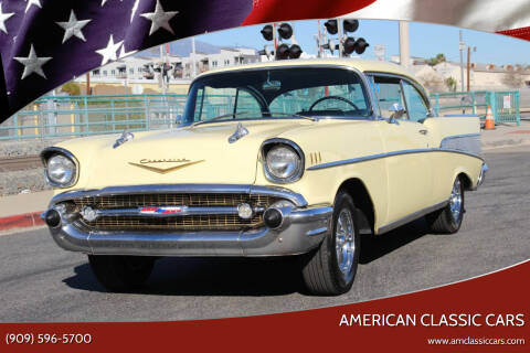 1957 Chevrolet Bel Air for sale at American Classic Cars in La Verne CA