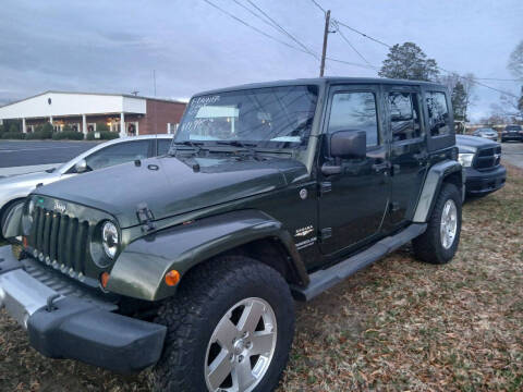 2008 Jeep Wrangler Unlimited for sale at Ray Moore Auto Sales in Graham NC