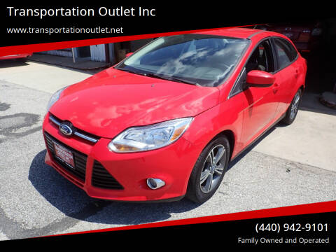 2012 Ford Focus for sale at Transportation Outlet Inc in Eastlake OH