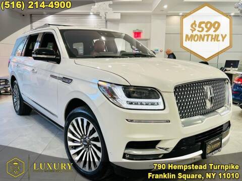 2020 Lincoln Navigator for sale at LUXURY MOTOR CLUB in Franklin Square NY