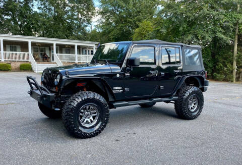 2012 Jeep Wrangler Unlimited for sale at Dorsey Auto Sales in Anderson SC