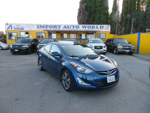 2014 Hyundai Elantra for sale at Import Auto World in Hayward CA