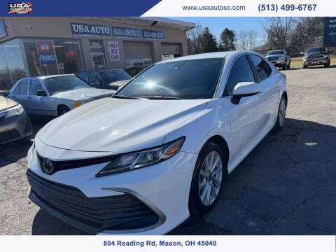2022 Toyota Camry for sale at USA Auto Sales & Services, LLC in Mason OH