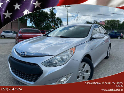 2012 Hyundai Sonata Hybrid for sale at Das Autohaus Quality Used Cars in Clearwater FL