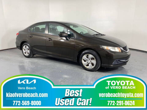 2014 Honda Civic for sale at PHIL SMITH AUTOMOTIVE GROUP - Toyota Kia of Vero Beach in Vero Beach FL