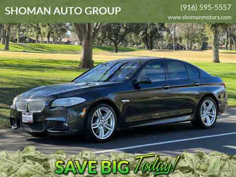 2013 BMW 5 Series for sale at SHOMAN AUTO GROUP in Davis CA