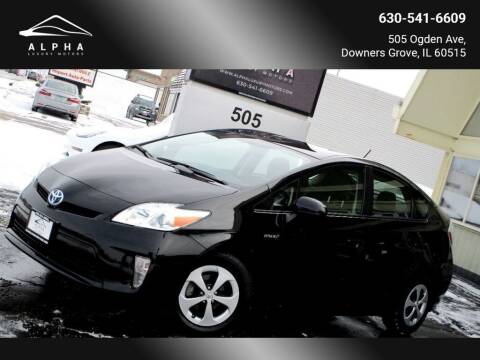2014 Toyota Prius for sale at Alpha Luxury Motors in Downers Grove IL