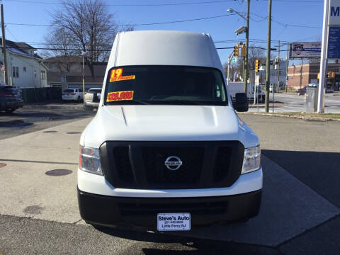 2019 Nissan NV for sale at Steves Auto Sales in Little Ferry NJ