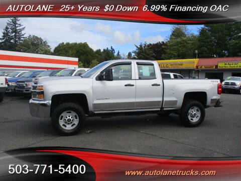 2016 Chevrolet Silverado 2500HD for sale at AUTOLANE in Portland OR