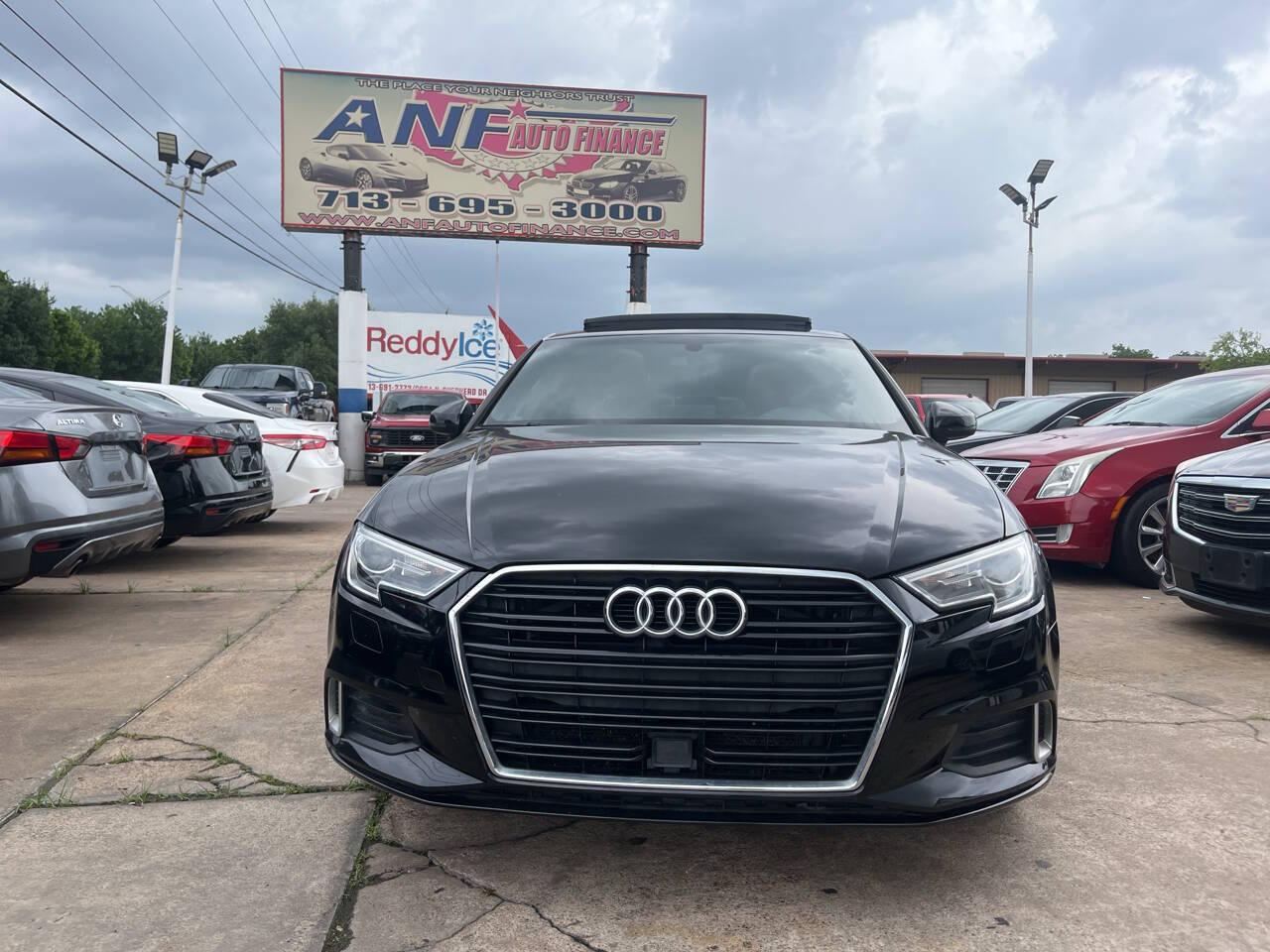 Black 2017 Audi A3 2.0T Premium 2.0T Premium 4dr Sedan 2