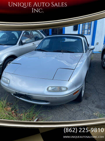1990 Mazda MX-5 Miata for sale at Unique Auto Sales Inc. in Clifton NJ