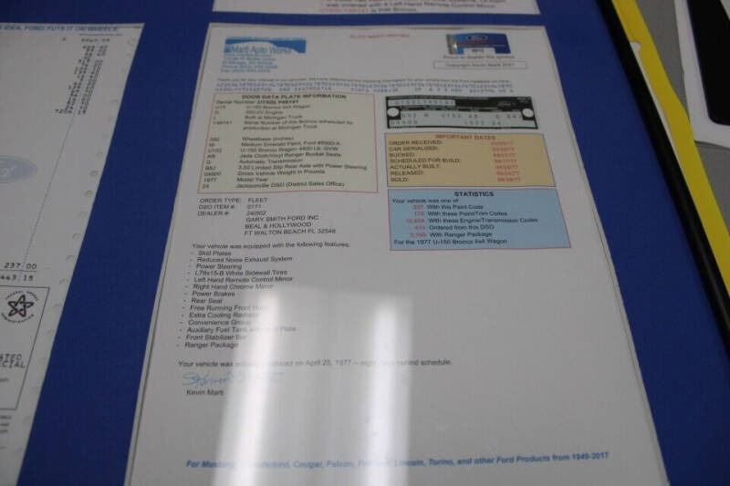 1977 Ford Bronco