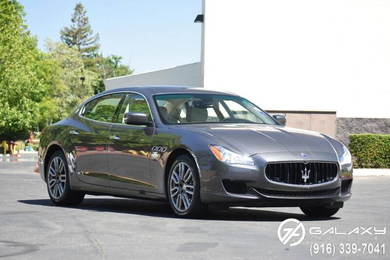 2015 Maserati Quattroporte for sale at Galaxy Autosport in Sacramento CA