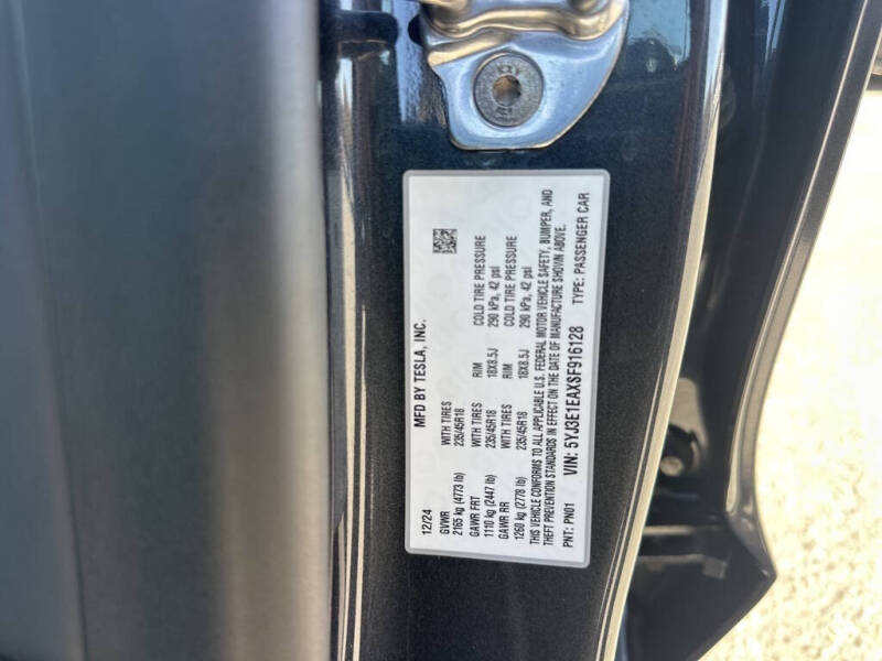 2025 Tesla Model 3 Long Range