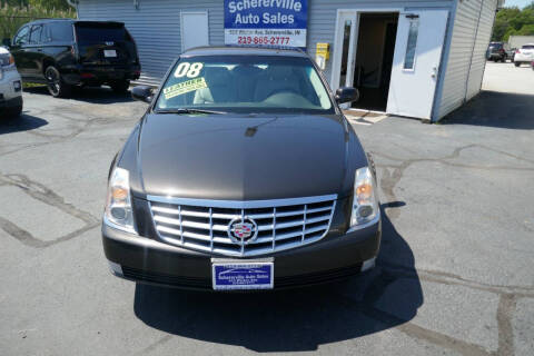 2008 Cadillac DTS for sale at SCHERERVILLE AUTO SALES in Schererville IN