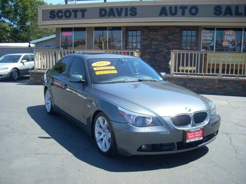 2004 BMW 5 Series for sale at Scott Davis Auto Sales in Turlock CA