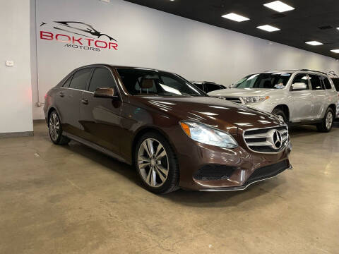 2014 Mercedes-Benz E-Class for sale at Boktor Motors - Las Vegas in Las Vegas NV