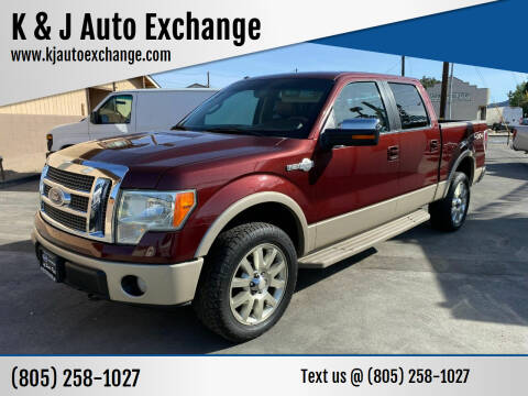 2010 Ford F-150 for sale at K & J Auto Exchange in Santa Paula CA