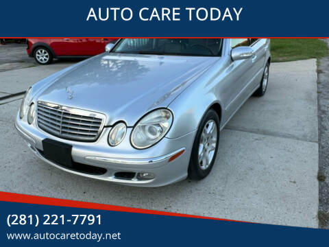 2006 Mercedes-Benz E-Class for sale at AUTO CARE TODAY in Spring TX