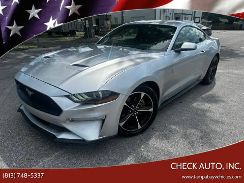 2018 Ford Mustang for sale at CHECK AUTO, INC. in Tampa FL