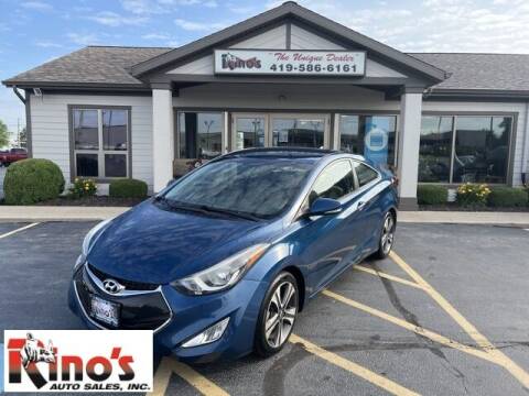 2014 Hyundai Elantra Coupe for sale at Rino's Auto Sales in Celina OH
