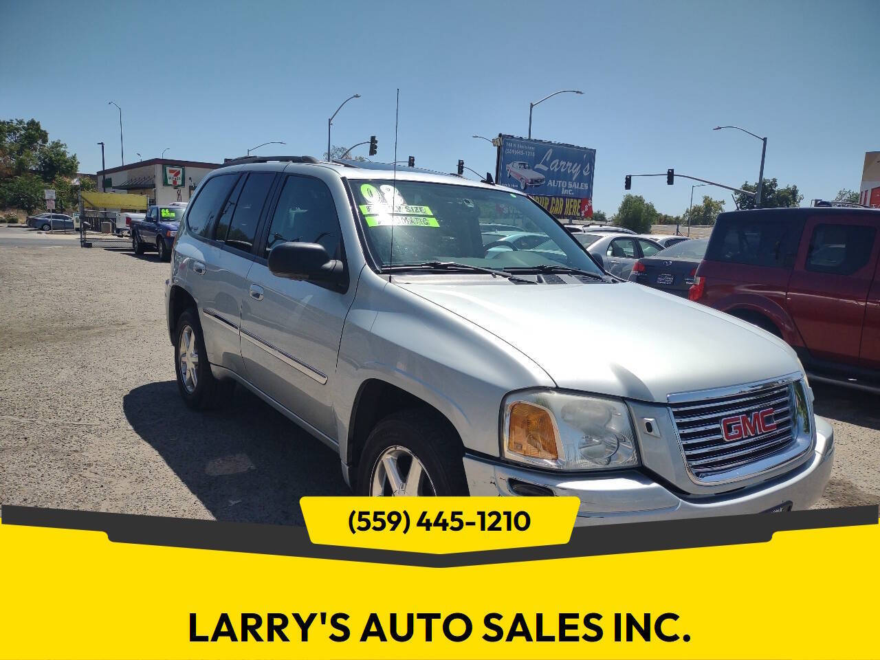 Silver 2008 GMC Envoy SLT 4x4 SLT 4dr SUV 1