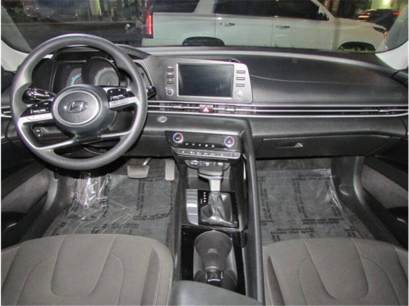 2021 Hyundai Elantra Hybrid Blue