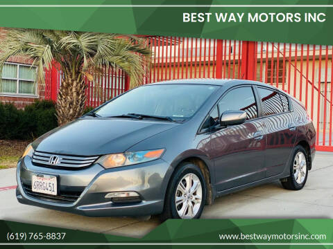 2011 Honda Insight for sale at BEST WAY MOTORS INC in San Diego CA