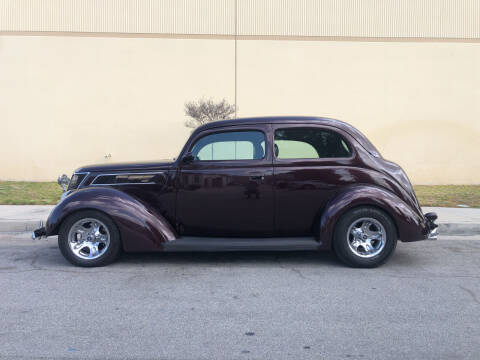 1937 Ford Hump Back Sedan for sale at HIGH-LINE MOTOR SPORTS in Brea CA