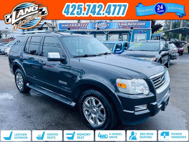 2007 Ford Explorer for sale at Lang Autosports in Lynnwood, WA