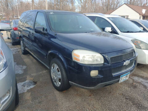 2007 Chevrolet Uplander for sale at Short Line Auto Inc in Rochester MN