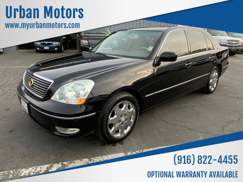 2003 Lexus LS 430 for sale at Urban Motors in Sacramento CA