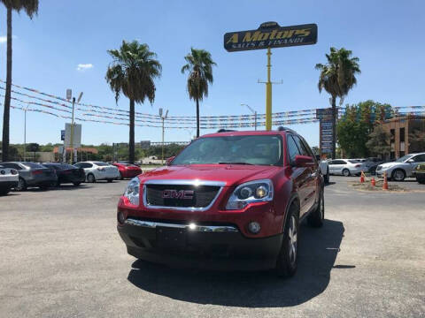 2012 GMC Acadia for sale at A MOTORS SALES AND FINANCE in San Antonio TX